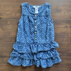 Chambray Heart Dress